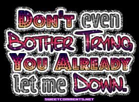 Let Down quote #2