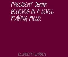 Level Playing Field quote #2