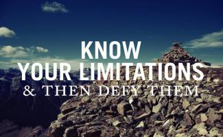 Limitation quote #3