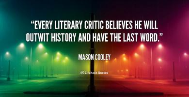 Literary Criticism quote #2