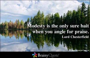 Lord Chesterfield's quote