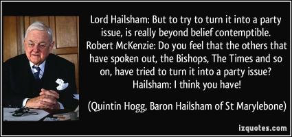 Lord Hailsham's quote #2