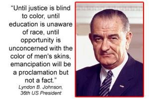 Lyndon B. Johnson's quote