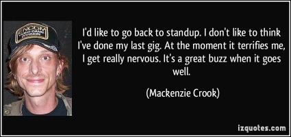 Mackenzie Crook's quote