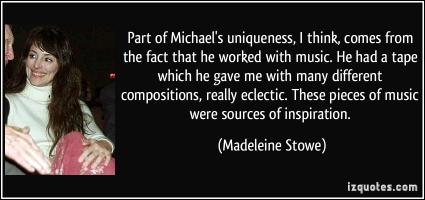 Madeleine Stowe's quote