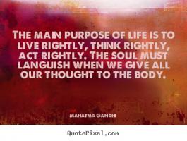 Main Purpose quote #2