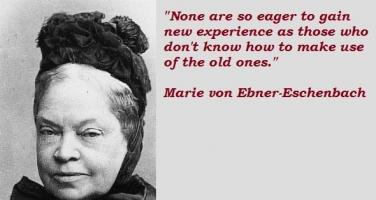 Marie von Ebner-Eschenbach's quote