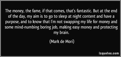 Mark de Mori's quote #1