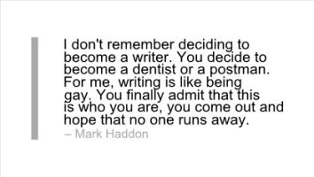 Mark Haddon's quote