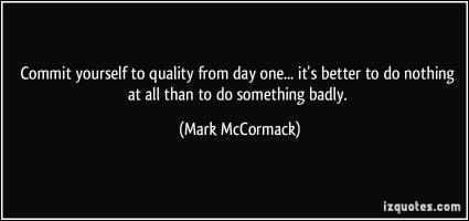 Mark McCormack's quote