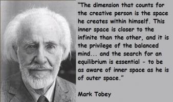 Mark Tobey's quote