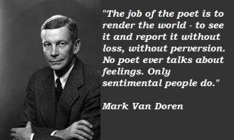 Mark Van Doren's quote #3