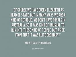 Mary Elizabeth Donaldson's quote #1