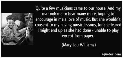 Mary Lou Williams's quote #3