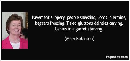 Mary Robinson's quote #1