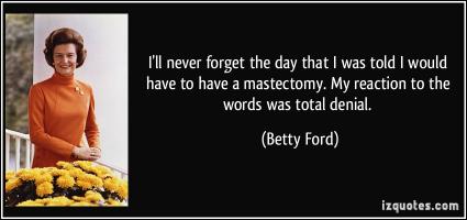 Mastectomy quote #1