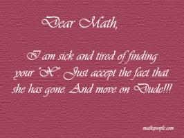 Maths quote