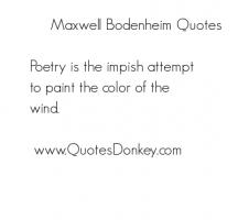 Maxwell Bodenheim's quote #1