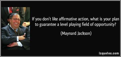 Maynard Jackson's quote