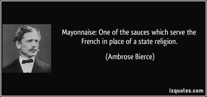 Mayonnaise quote #1