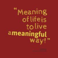 Meaningful Way quote #2