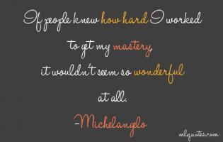 Michelangelo quote #2