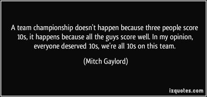 Mitch Gaylord's quote #1
