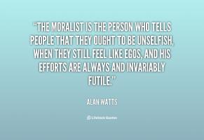 Moralist quote #1