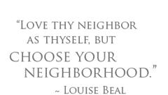 Neighborhood quote #2