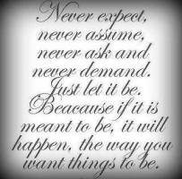 Never Expect quote #2