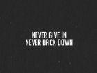 Never Give In quote #2