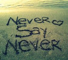 Never Say Never quote #2