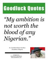 Nigerian quote #2