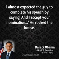 Nomination quote #1