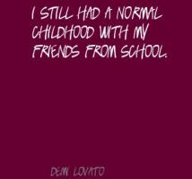 Normal Childhood quote #2