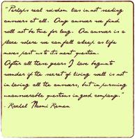 Not Knowing quote #2