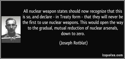 Nuclear Weapon quote #2