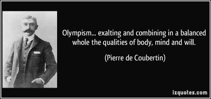 Olympism quote #2