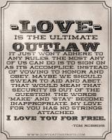 Outlaw quote #2