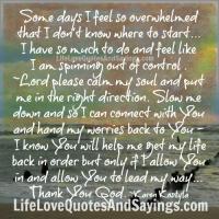 Overwhelmed quote #2