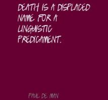 Paul de Man's quote #4