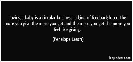 Penelope Leach's quote