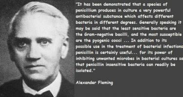 Penicillin quote #1