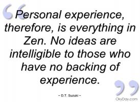 Personal Experiences quote #2