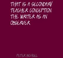 Peter Bichsel's quote