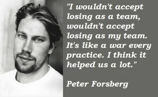 Peter Forsberg's quote #4