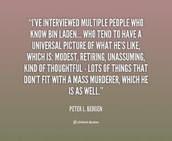 Peter L. Bergen's quote #6