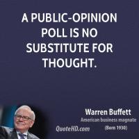 Poll quote #1