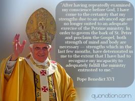 Pope Benedict XVI's quote #2
