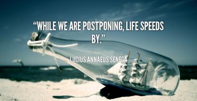 Postponing quote #1